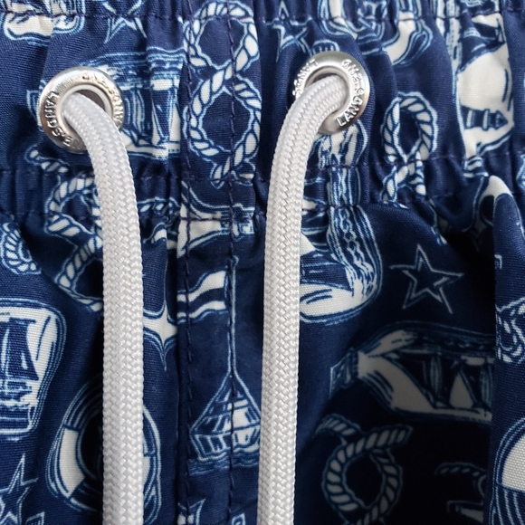 Lands' End Men's Swim Trunks ~ Nautical Theme - Picture 4 of 5